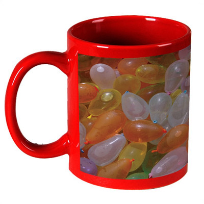 68% OFF on AMY Big Holi Water Balloons Red Ceramic Mug 325 ml 68% OFF on AMY Big Holi Water Balloons Red Ceramic Mug 325 ml