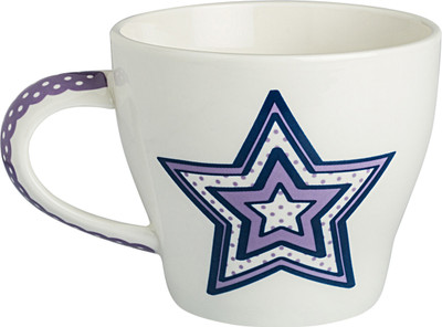 33% OFF on The English Mug Co. COSMIC -Star Ceramic Mug 413 ml