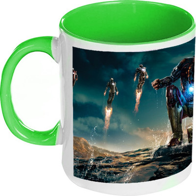 58% OFF on AMY Iron Man Three Inside Green Coffee Ceramic Mug 325 ml 58% OFF on AMY Iron Man Three Inside Green Coffee Ceramic Mug 325 ml