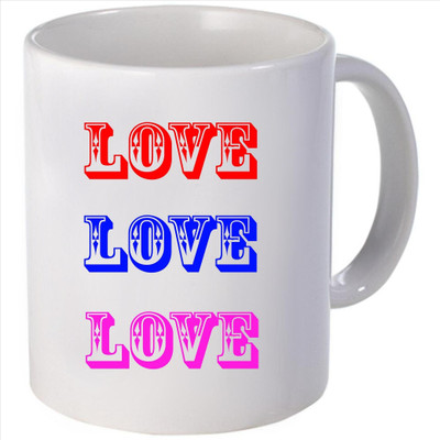 Snoogg love, love, love Ceramic Mug Snoogg love, love, love Ceramic Mug