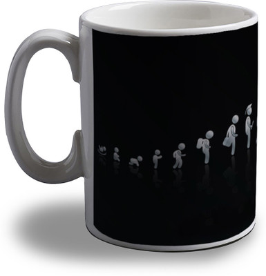 15% OFF on Artifa Birth To Death Porcelain, Ceramic Mug 350 ml 15% OFF on Artifa Birth To Death Porcelain, Ceramic Mug 350 ml