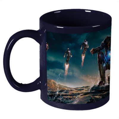 68% OFF on Amy Iron Man Three Dark Blue Ceramic Mug 330 ml 68% OFF on Amy Iron Man Three Dark Blue Ceramic Mug 330 ml