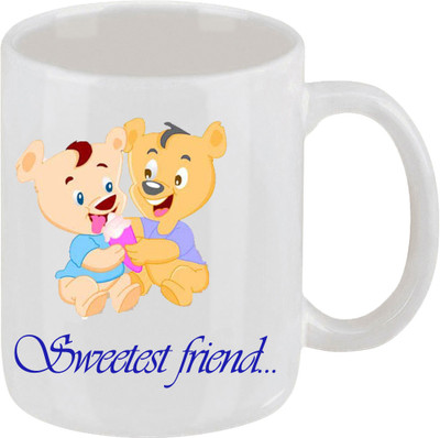 16% OFF on Ellicon 216 Sweetest Friend Ceramic Mug 16% OFF on Ellicon 216 Sweetest Friend Ceramic Mug