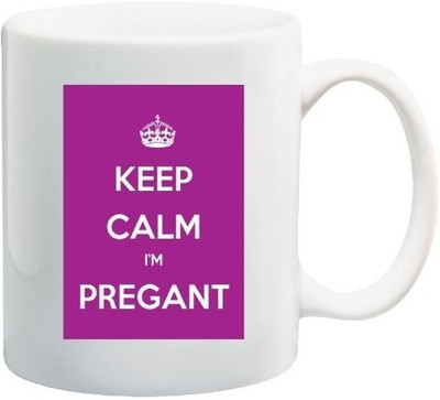 40% OFF on Teeskart Keep Calm Im Pregnant Porcelain Mug 300 ml 40% OFF on Teeskart Keep Calm Im Pregnant Porcelain Mug 300 ml