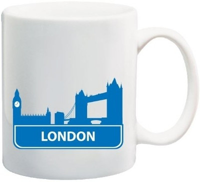 Snoogg London Bridge Coffee Porcelain Bone China Coffee Ceramic Mug Snoogg London Bridge Coffee Porcelain Bone China Coffee Ceramic Mug