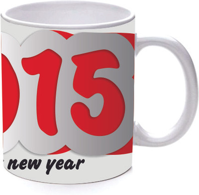 45% OFF on Printland New Year Wishes Ceramic Mug
