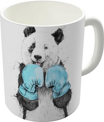 80% OFF on The Fappy Store Dont Mess With Panda Ceramic Mug 300 ml