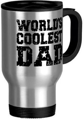 Giftsmate Worlds Coolest Dad Travel Ceramic Mug 330 ml