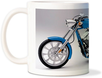 81% OFF on AMY Super Cool Blue Bike Ceramic Mug