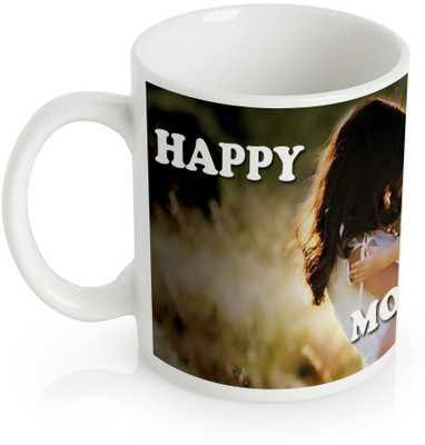 60% OFF on StyBuzz Mumma and Girl Mothers Day Porcelain Mug 300 ml