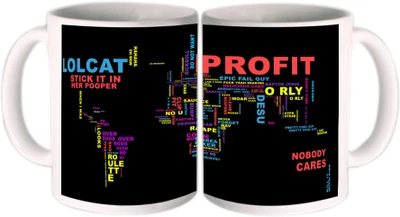 25% OFF on Shopkeeda Nobody Cares Ceramic Mug 350 ml