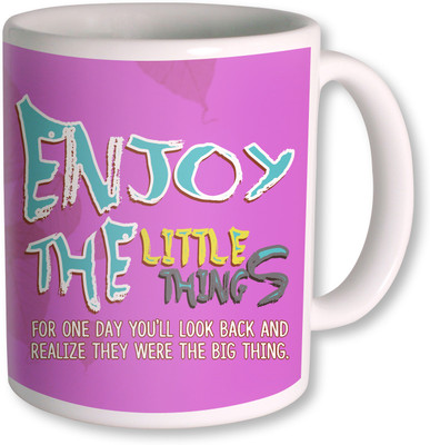 50% OFF on Photogiftsindia Enjoy the Little Thing Coffee Ceramic Mug 350 ml 50% OFF on Photogiftsindia Enjoy the Little Thing Coffee Ceramic Mug 350 ml
