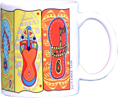 Just Lyke That Indian Jooti Coffee Ceramic Mug 325 ml Just Lyke That Indian Jooti Coffee Ceramic Mug 325 ml