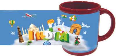 46% OFF on Printland India Heritage Ceramic Mug