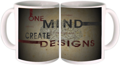 62% OFF on Shopkeeda One Mind To Create Your Design Ceramic Mug 350 ml 62% OFF on Shopkeeda One Mind To Create Your Design Ceramic Mug 350 ml