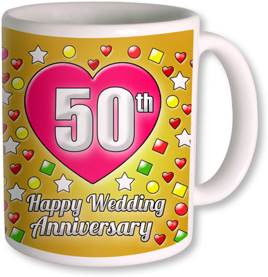 58% OFF on Photogiftsindia Gifts For 50th Wedding Anniversary Coffee Ceramic Mug 350 ml 58% OFF on Photogiftsindia Gifts For 50th Wedding Anniversary Coffee Ceramic Mug 350 ml