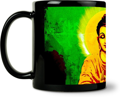 36% OFF on ShopMantra Buddha Peace Ceramic Mug 300 ml