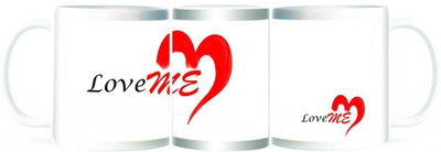 50% OFF on Refeel Gifts Love Me - Small Hearts Ceramic Mug 325 ml