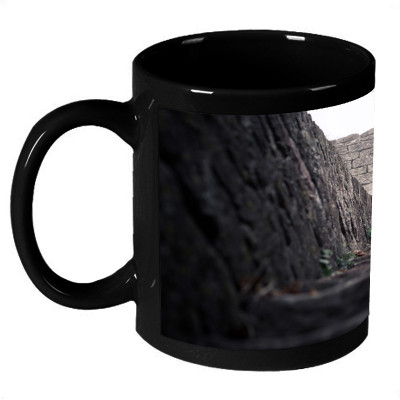 61% OFF on AMY Hot Yellow Harley Dvidson Fat Boy Ceramic Mug 325 ml