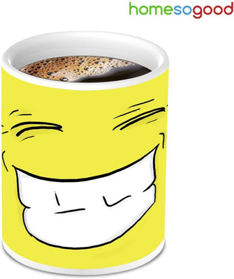 41% OFF on HomeSoGood Show Me Your Teeth Ceramic Mug 280 ml 41% OFF on HomeSoGood Show Me Your Teeth Ceramic Mug 280 ml