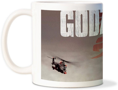75% OFF on AMY Godzilla Helicoptercoffee Ceramic Mug