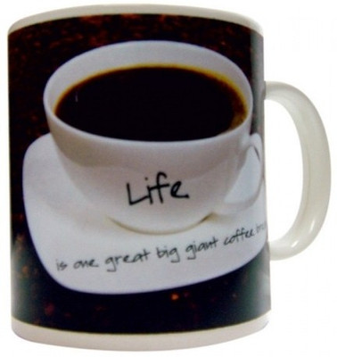 23% OFF on Everyday Gifts Coffee Gift - Life Ceramic Mug 400 ml 23% OFF on Everyday Gifts Coffee Gift - Life Ceramic Mug 400 ml