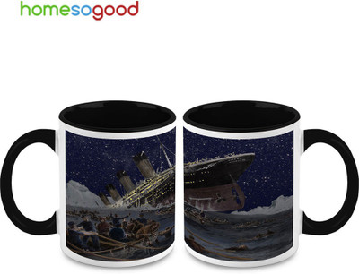 37% OFF on HomeSoGood Tragedy Of Titanic Ceramic Mug 325 ml, Pack of 2 37% OFF on HomeSoGood Tragedy Of Titanic Ceramic Mug 325 ml, Pack of 2