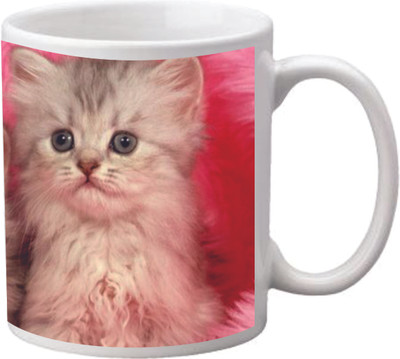 63% OFF on Mugwala Cat Ceramic Mug