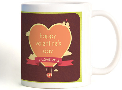 52% OFF on ShopMantra Where There Is Love Parachute heart Ceramic Mug 52% OFF on ShopMantra Where There Is Love Parachute heart Ceramic Mug