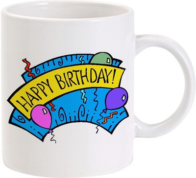 40% OFF on Lolprint 02 Happy Birthday Balloons Ceramic Mug 325 ml 40% OFF on Lolprint 02 Happy Birthday Balloons Ceramic Mug 325 ml