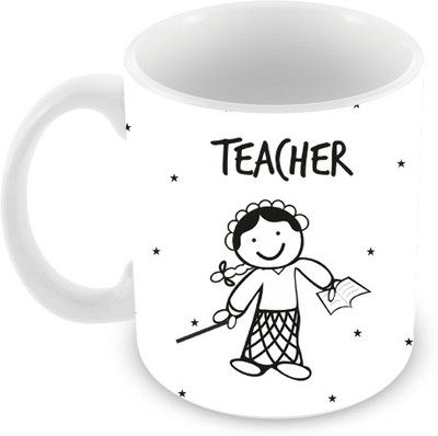 26% OFF on Everyday Gifts Notty Dotty Quote Gift for Teacher Ceramic Mug 325 ml