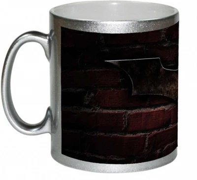70% OFF on AMY Metal Batman Logo On Wall Coffee Ceramic Mug 325 ml