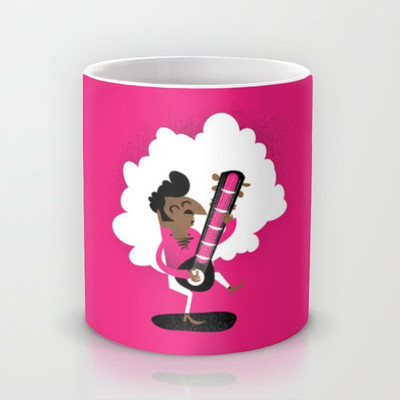 41% OFF on Astrode Sitar Superstar Ceramic Mug 325 ml