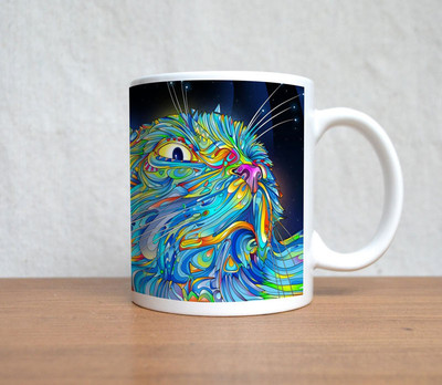 60% OFF on StyBuzz Colourfull Cat Abstract Porcelain Mug 300 ml 60% OFF on StyBuzz Colourfull Cat Abstract Porcelain Mug 300 ml