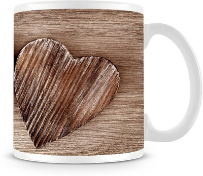 73% OFF on Jupiter09 Love Hearts Wood Coffee Ceramic Mug 300 ml 73% OFF on Jupiter09 Love Hearts Wood Coffee Ceramic Mug 300 ml