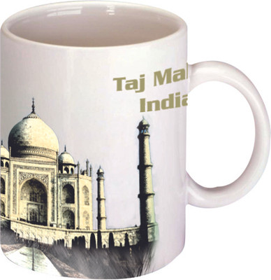 50% OFF on Printland Taj Mahal Ceramic Mug 350 ml 50% OFF on Printland Taj Mahal Ceramic Mug 350 ml