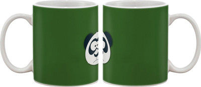 15% OFF on Artifa Panda Cartoon Porcelain, Ceramic Mug 350 ml 15% OFF on Artifa Panda Cartoon Porcelain, Ceramic Mug 350 ml