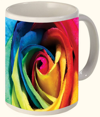 60% OFF on Timpax Most Popular & Best Selling Printed Ceramic 325 ML Dishwasher safe. D.No. N-349 Ceramic Mug 325 ml