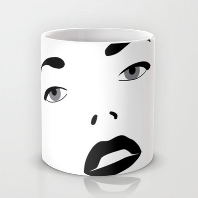 41% OFF on Astrode Glamour Girl Ceramic Mug 325 ml