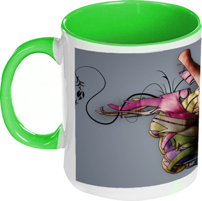 58% OFF on AMY Unique Abstract Hand Inside Green Coffee Ceramic Mug 325 ml 58% OFF on AMY Unique Abstract Hand Inside Green Coffee Ceramic Mug 325 ml
