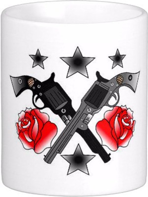 40% OFF on Exoctic Silver Music In My Vein: Guns N Roses C010 Ceramic Mug 300 ml