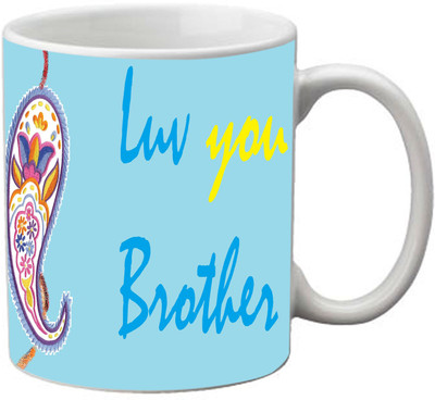 81% OFF on StyleNcomfort Raksha Bandhan Love brother Ceramic Mug