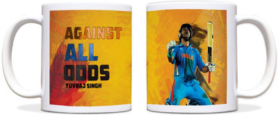 64% OFF on ShopMantra Yuvraj Singh Against Odds Ceramic Mug 300 ml 64% OFF on ShopMantra Yuvraj Singh Against Odds Ceramic Mug 300 ml