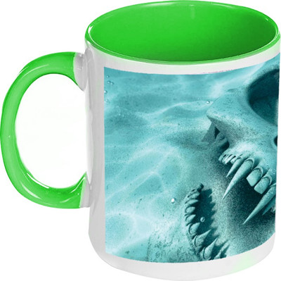 41% OFF on AMY Skull Vampire Inside Green Coffee Ceramic Mug 325 ml 41% OFF on AMY Skull Vampire Inside Green Coffee Ceramic Mug 325 ml