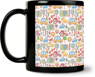 54% OFF on ShopMantra Doodle Pattern Ceramic Mug 300 ml 54% OFF on ShopMantra Doodle Pattern Ceramic Mug 300 ml