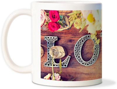 87% OFF on AMY Valentines Love Metal Ceramic Mug 87% OFF on AMY Valentines Love Metal Ceramic Mug