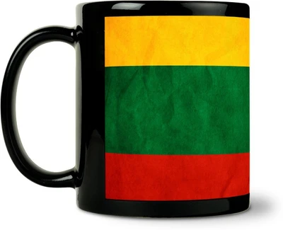 36% OFF on ShopMantra Jamaican Flag Ceramic Mug 300 ml