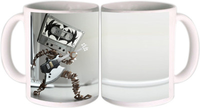 25% OFF on Shopkeeda Rock Tapes Ceramic Mug 350 ml 25% OFF on Shopkeeda Rock Tapes Ceramic Mug 350 ml
