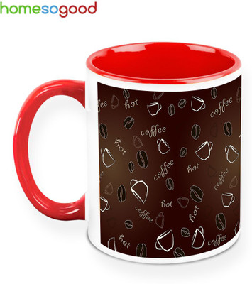 33% OFF on HomeSoGood Lovely Hot Coffee Ceramic Mug 280 ml 33% OFF on HomeSoGood Lovely Hot Coffee Ceramic Mug 280 ml