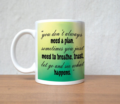 50% OFF on StyBuzz Don���t Always Need Girl Porcelain Mug 300 ml